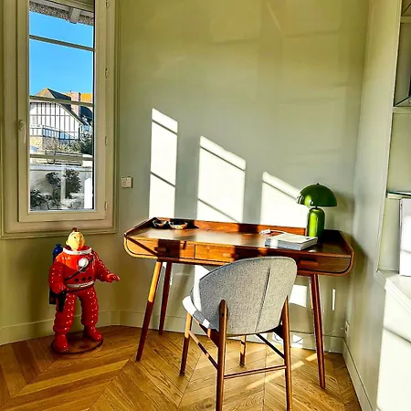 Villa Georgia - Elegante Anglo-normande Avec Jardin - A 100 M Bénerville-sur-Mer